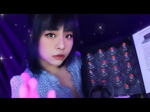 Best ASMR Cupping Massage Therapy