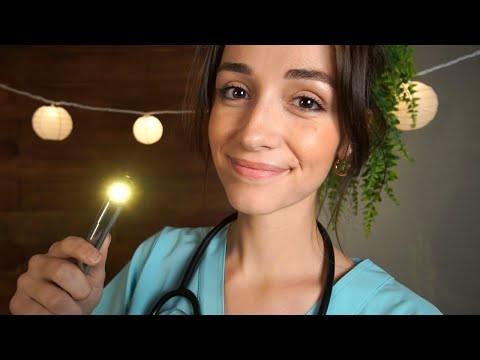 ASMR Roleplay | Nursing Student Practices Exam on You 🩺
