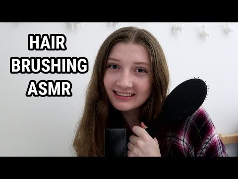 ASMR Hair Brushing/Brush Sounds!