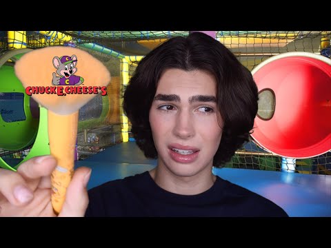 ASMR- Doing Your Makeup in the Chuck E. Cheese Ferret Tube