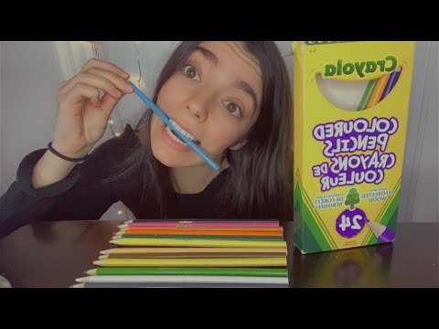 ASMR | INTENSE PENCIL BITING (chewing, biting) BEST TRIGGERS FOR INTENSITY💕💕