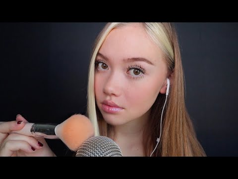 ASMR| MIC BRUSHING | STIPPLE, TIC | WITH MOUTH SOUNDS