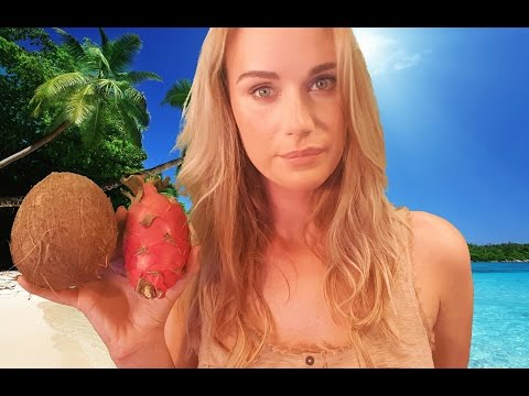 ASMR Fantasy Role Play Stranded on a deserted Island (soft spoken/whisper/blowing in your ear)