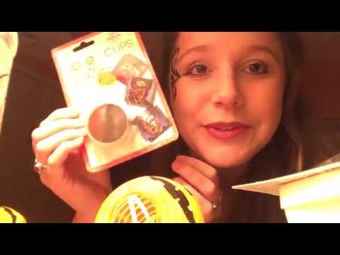 ASMR HALLOWEEN Face painting! (Tapping and bad humor)