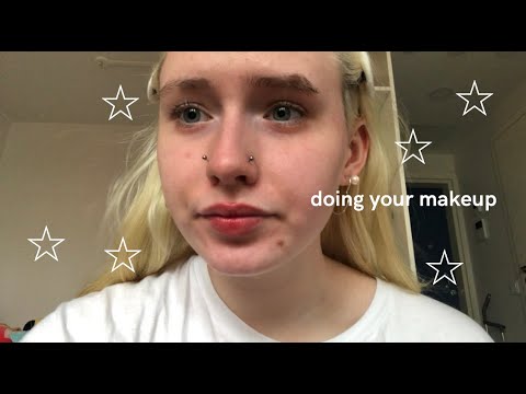 lofi asmr! [subtitled] makeup roleplay!