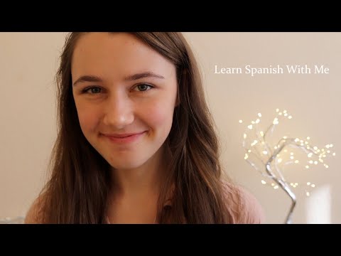 ASMR- Learn Spanish With Me!