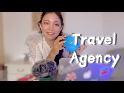 ASMR Planning Your Next Trip ✈️  Travel Agency RP