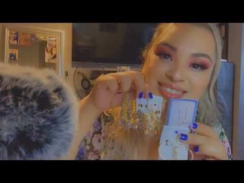 ASMR| Jewelry store roleplay- tingly sounds, whispering| Anna’s custom video 💖