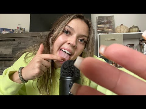 ASMR| COMPILATION OF NAIL TAPPING/LENSE LlCKS AND EATING YOUR EARS