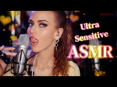 ASMR Gina Carla 👄 Ultra Sensitive Slow Mouth Sounds!