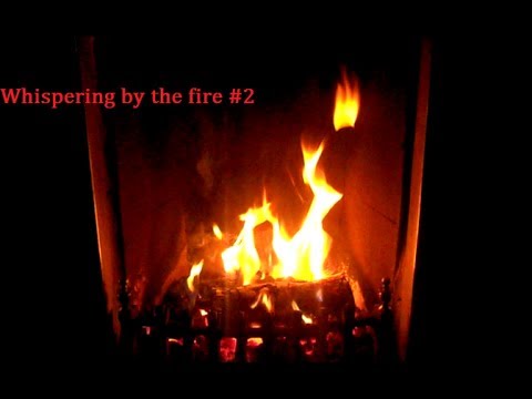 Crackling Fire #2 -Binaural 'sk' sounds (Whisper) ASMR