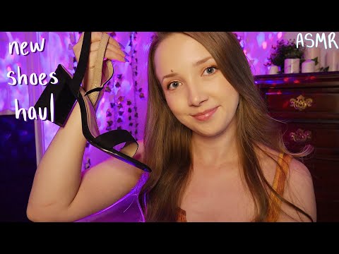 ASMR New Shoes HAUL From ASOS✨👠(whispering, tapping, scratching, etc..)