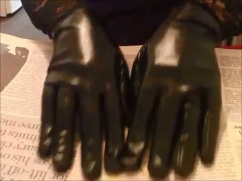 ASMR Rubber & Lace Gloves, Newspaper Flicking/Folding
