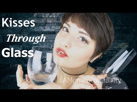 [ASMR] Glass Kissing to Soothe You 💋 | No Talking