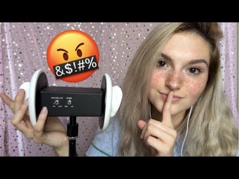 😱 ASMR Swearing To Give You Tingles 😱