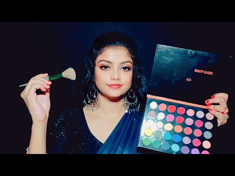 ASMR | Bengali Girl Doing Your Bengali Party Makeup |  💄💋