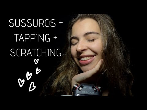 ASMR LIVE: Sussurros, Tapping & Scratching