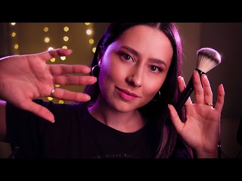 ASMR to chill out ✨ Hand sounds, Hand movements, Fabric sounds, Mic brushing