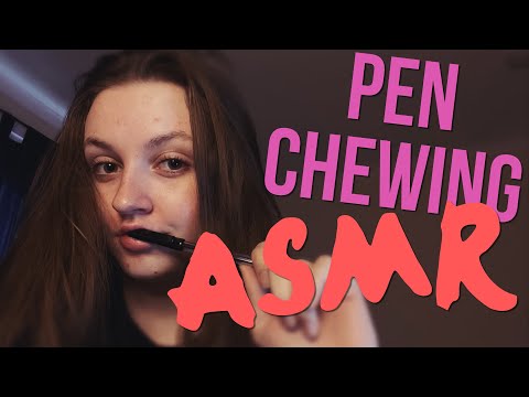 Pen chewing part TWO! - ASMR