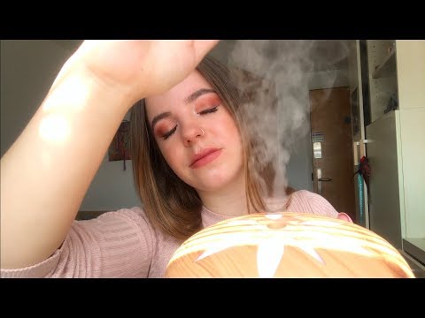 *ASMR* ❤︎ Aroma Therapy and Pink Delights ❤︎ w/tapping, up close whisper and hand movements