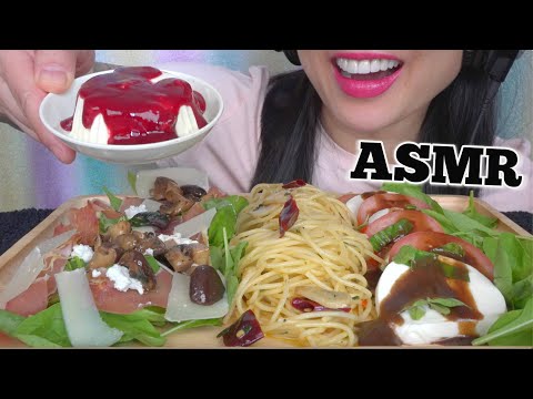 ASMR ITALIAN FOOD *so good! (EATING SOUNDS) NO TALKING | SAS-ASMR