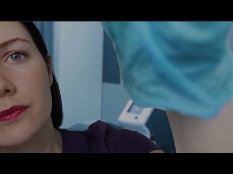 ASMR | Night Nurse Check Up | Bandaging Your Head | Medical Exam | Whispered Roleplay