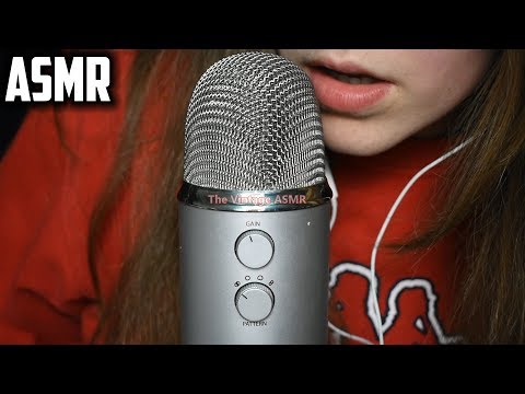 ASMR ♥ Wet Mouth Sounds ONLY! ♥ NO TALKING Binaural Ear to Ear ASMR