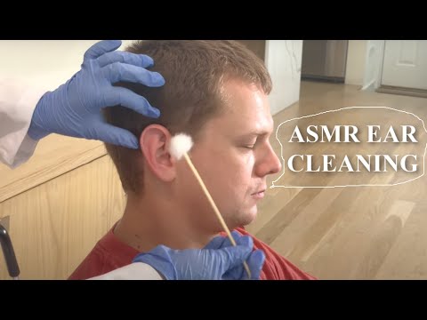 Real Person Ear Exam & Detailed Ear Cleaning (Tuning Fork & Hearing Test) ASMR Medical Exam