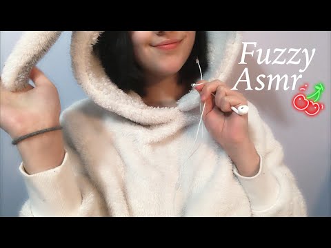 ASMR Soft Fuzzy Sounds ❤️ (Sweater Scratching)