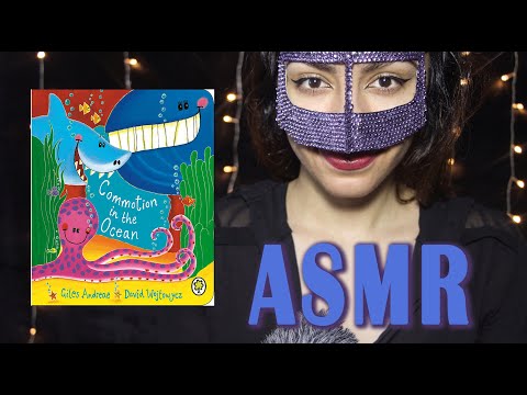 ASMR Reading BOOK ' Commotion in the Ocean ' WHISPERING