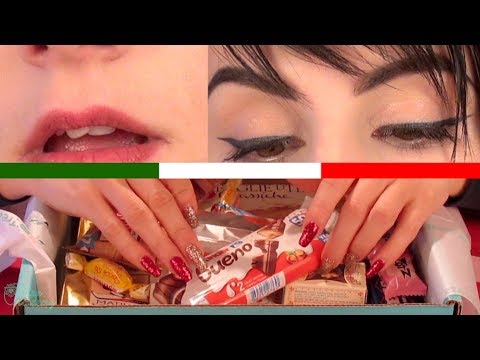 Weird ASMR Eating Italian Treats