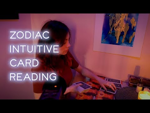 Zodiac Signs Intuitive Card Reading