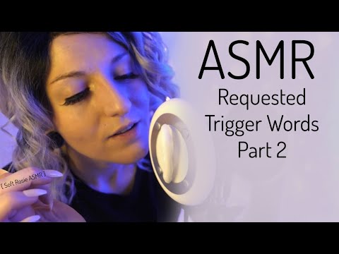 ASMR | Requested Trigger Words Part 2 (and sleepy finger movements)