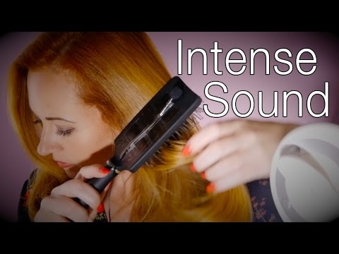Intensely Relaxing Hair Brushing | Mic ON the Brush ASMR Experiment