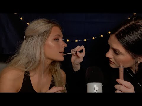 ASMR| WHISPERED MAKEOVER FROM TWIN