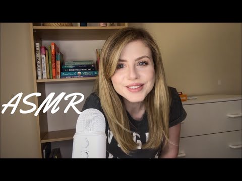 ASMR | Tapping, gum chewing and whispers | Reading To You 📚