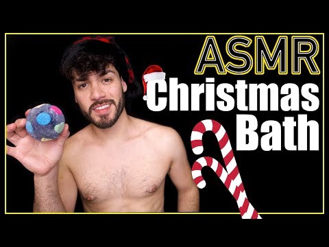 ASMR - A Christmas Bath (Male Whisper for Sleep & Relaxation)