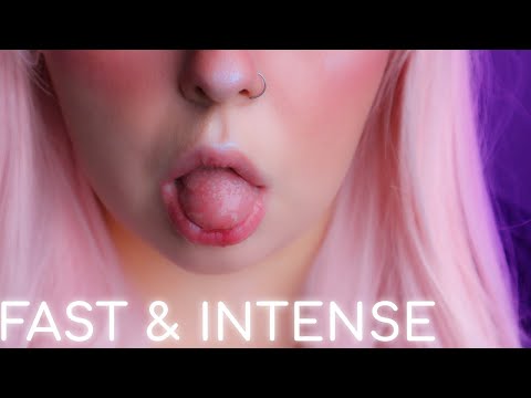 asmr ✨ FAST and INTENSE ear eating 🔥