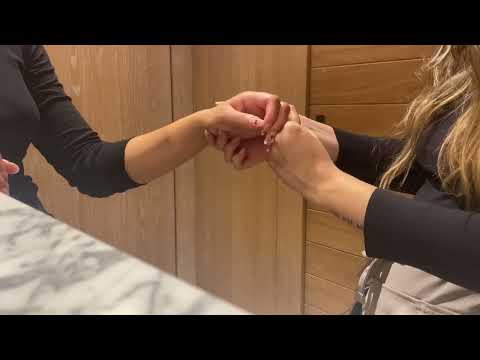 ASMR Real Person Hand and Back Massage