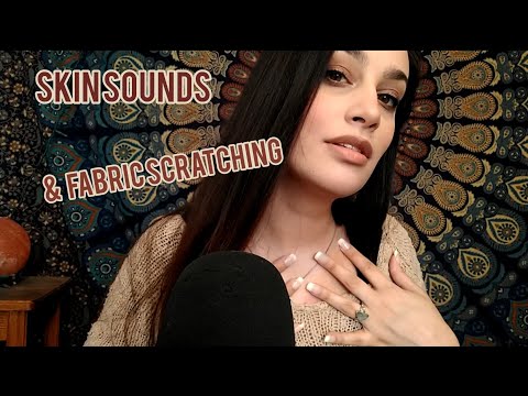 ASMR Fast Aggressive Skin Sounds, Visuals, Fabric Scratching (Tattoo Reveal!)