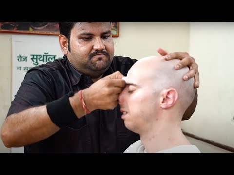 🔴 ASMR indian BARBERS MASSAGE 24/7 😴 for SLEEP, STUDY and RELAX
