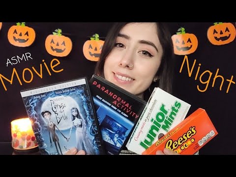 ASMR | Autumn Movie Night with Friend (Whispered Roleplay)