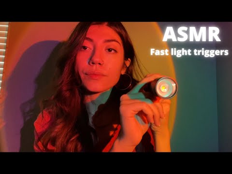 Super fast asmr light triggers 🔦⚠️💡