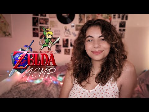 Nintendo Switch ASMR 🍄 Legend of Zelda Gameplay Whispered, Tapping, Button Sounds, Cozy Visuals