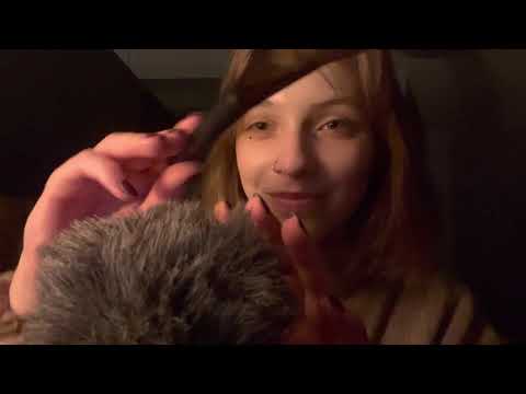 ASMR lo-fi simply brushing your face to wind down