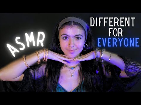 ASMR but it's different for everyone