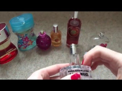 ASMR Perfumes show and tell