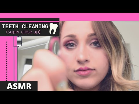 Teeth Cleaning ASMR | Dental Hygienist Cleans Your Teeth | Dentist ASMR