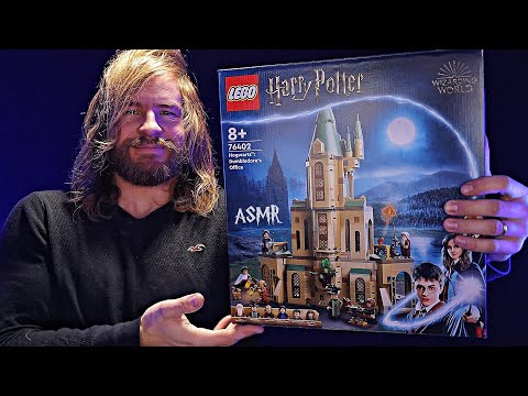 ASMR | Building LEGO Dumbledore's Office | 2+ hours FOR SLEEP