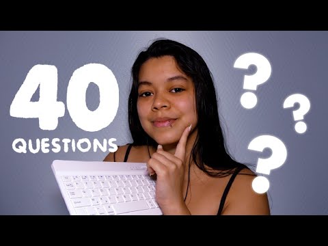 INTERVIEW ASMR FR | 40 QUESTIONS mais les réponses changent à chaque fois que tu regardes la vidéo ✨